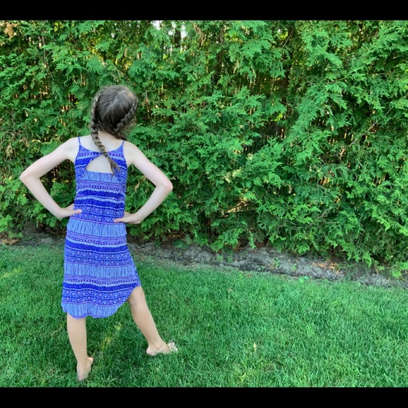Adorable summer dress for girls with pockets! - Picture 3 of 5